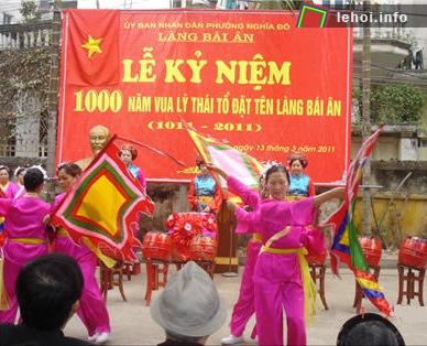 Lễ hội đình Bái Ân tại Hà Nội