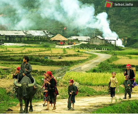Vẻ đẹp làng Vai Hòa Bình