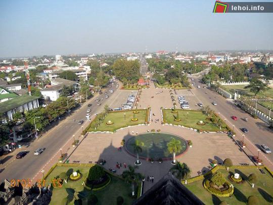 Thủ đô Vientiane Lào
