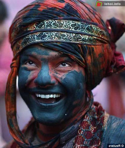 Ấn Độ: Ấn tượng lễ hội Lathmar Holi .