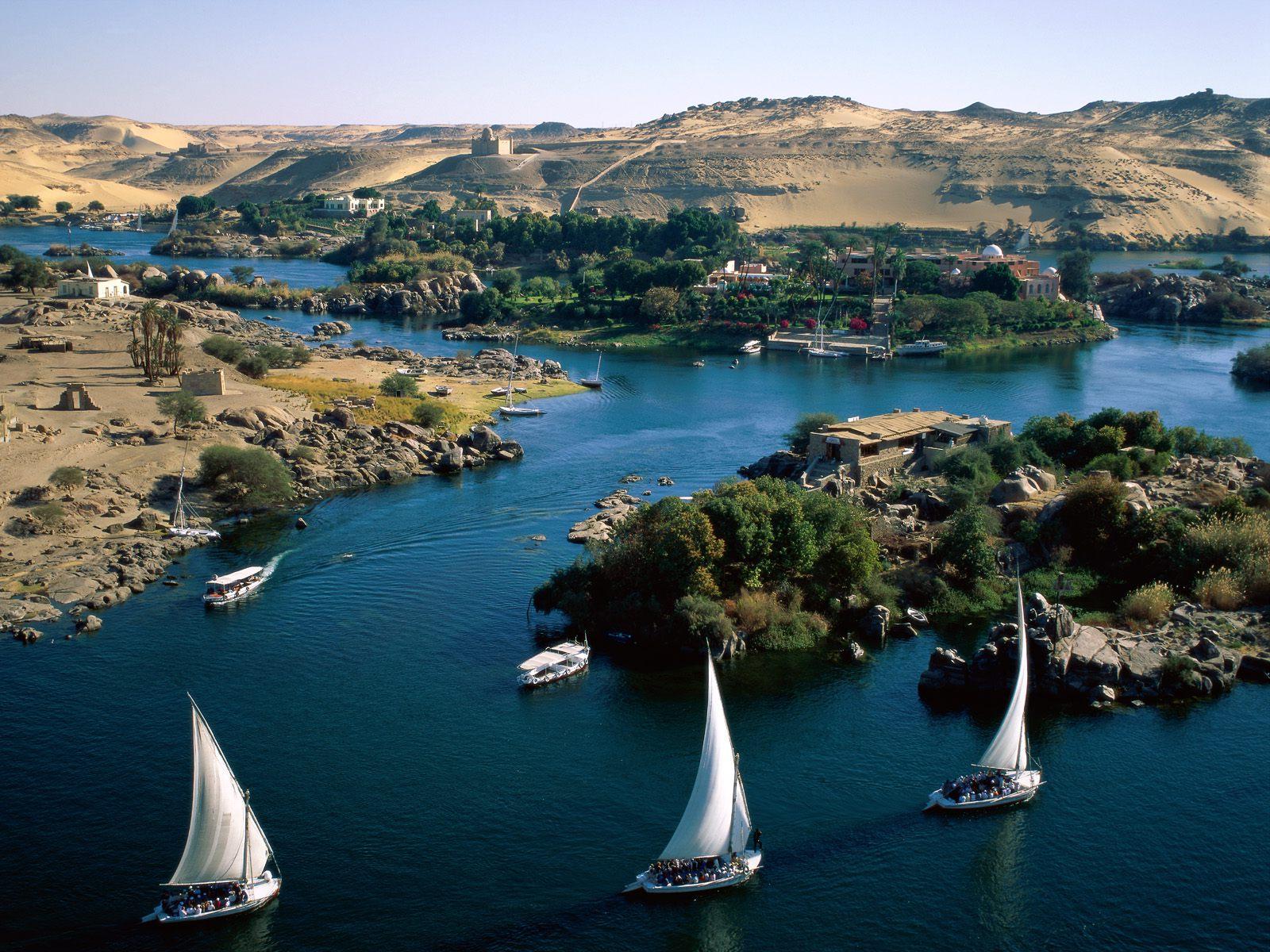 Một góc sông Nile êm đềm