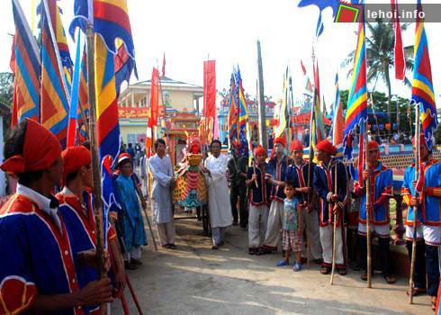 Một nghi thức trong lễ hội làng An Hải