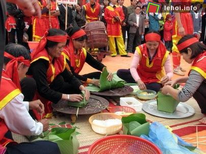 Tưng bừng lễ hội bánh chưng – bánh dày Sầm Sơn