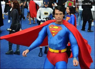 Sẽ có giải thưởng cho người có ngoại hình và hóa trang giống Superman nhất.