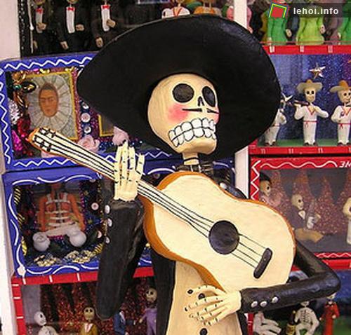 Lễ hội người chết tại Mexico ảnh 1