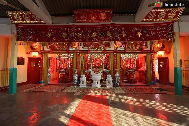 Một khu miếu trong quần thể di tích đình thần Thắng Tam tại Bà Rịa - Vũng Tàu