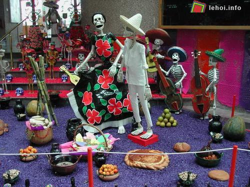 Lễ hội người chết tại Mexico ảnh 4