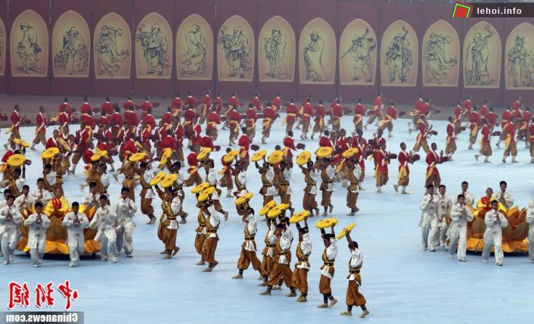 Hoành tráng chương trình khai mạc lễ hội Kungfu ở Trung Quốc ảnh 5