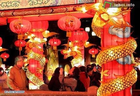 Lễ hội đèn lồng đón Trung thu ở Thượng Hải, Trung Quốc ảnh 7