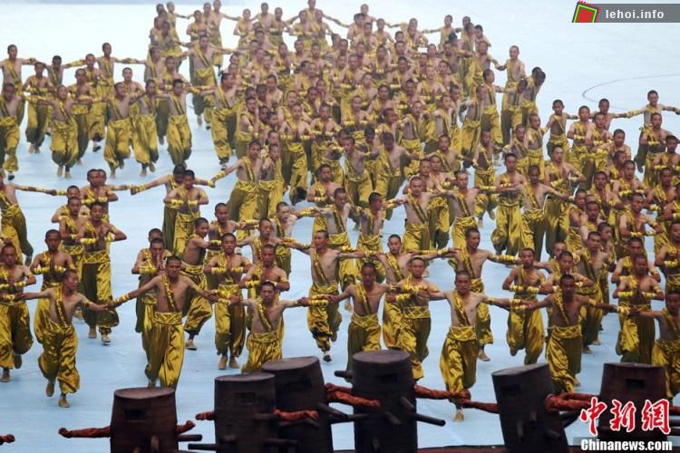 Hoành tráng chương trình khai mạc lễ hội Kungfu ở Trung Quốc ảnh 8