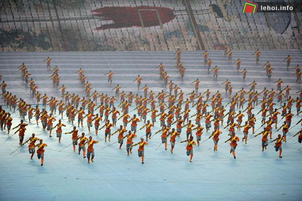 Hoành tráng chương trình khai mạc lễ hội Kungfu ở Trung Quốc ảnh 9