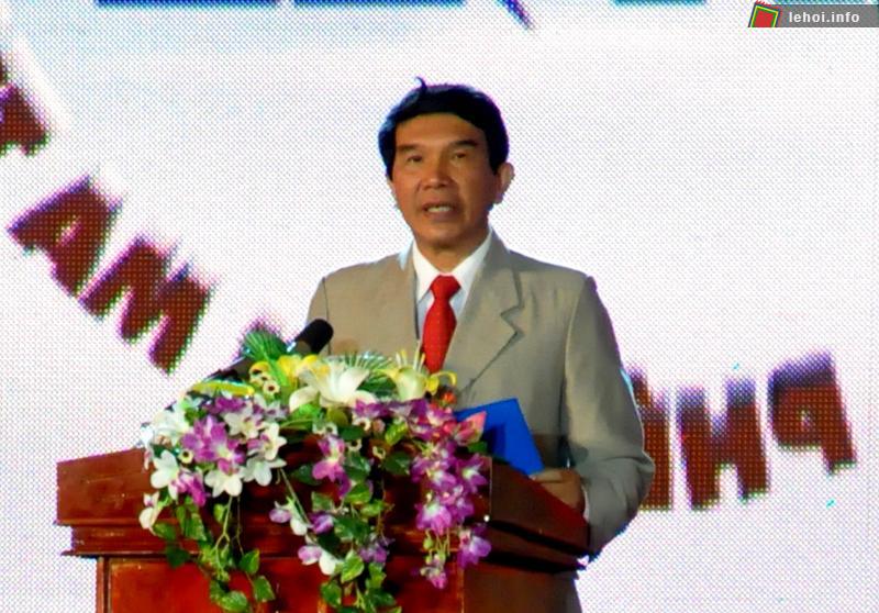 Ông Hoàng Trọng Hải - Chủ tịch UBND tỉnh Đắk Lắk phát biểu bế mạc lễ hội.