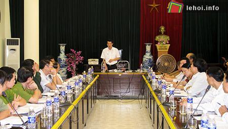 Hưng Hà Triển khai kế hoạch tổ chức lễ hội Đền Trần