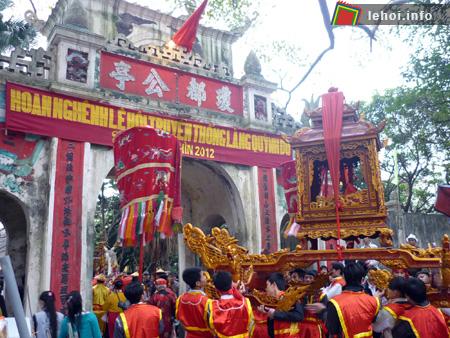 Tưng bừng lễ hội truyền thống làng Quỳnh Đô, Thanh Trì, Hà Nội