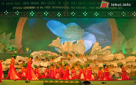 Khai mạc Liên hoan Trà quốc tế lần thứ nhất – Thái Nguyên, Việt Nam 2011