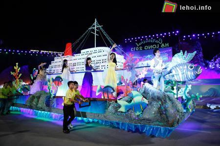 Mỗi màn biểu diễn là một câu chuyện về tiềm năng du lịch Quảng Ninh.