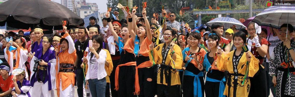 Lễ hội thu hút rất đông giới trẻ tham dự