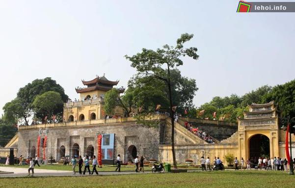 Lễ hội được thống nhất tổ chức tại Hoàng thành Thăng Long