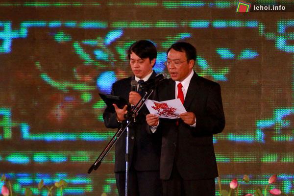 Ông Nguyễn Văn Cao - Chủ tịch UBND tỉnh Thừa Thiên Huế phát biểu khai mạc