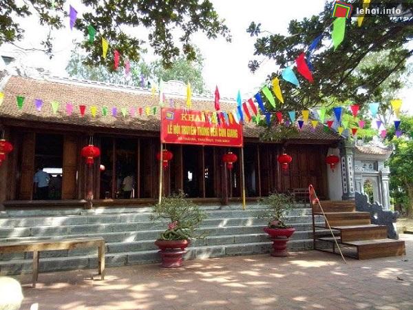 Hội đền Côn Giang được tổ chức trang trọng