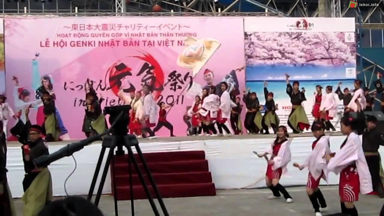 Lễ khai mạc Lễ hội Genki Nhật Bản Tại Việt Nam Năm 2011