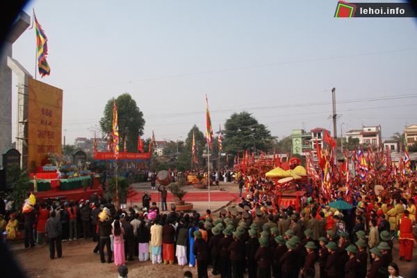 Trang nghiêm Lễ hội kỷ niệm chiến thắng Xương Giang, Bắc Giang