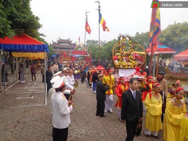 Lễ rước sắc ở chùa Minh Khánh