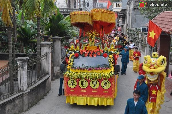 Lễ rước hội truyền thống làng Hạ Mỗ