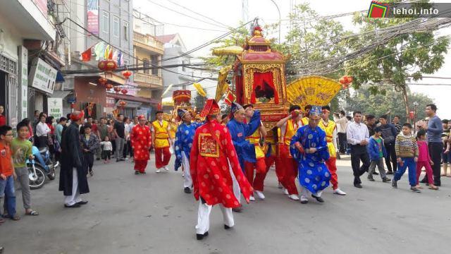 Lễ rước hội làng Phú Mỹ - Kiều Mai