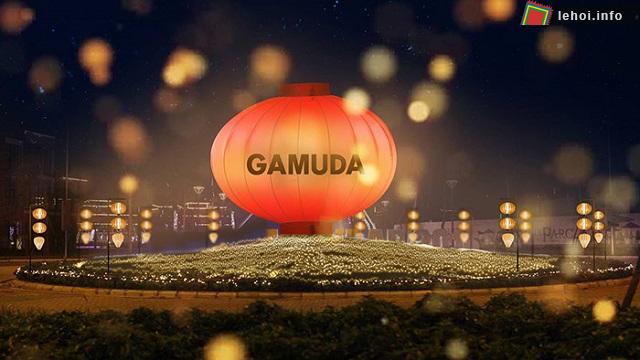 Đèn lồng khổng lồ 15m trong lễ hội Gamuda