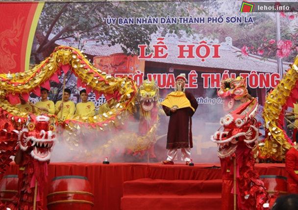 Lễ hội đền thờ vua Lê Thái Tông tại Sơn La