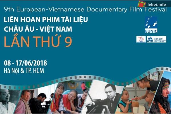 Liên hoan phim tài liệu châu Âu - Việt Nam lần 9 tổ chức tại HN và TP HCM