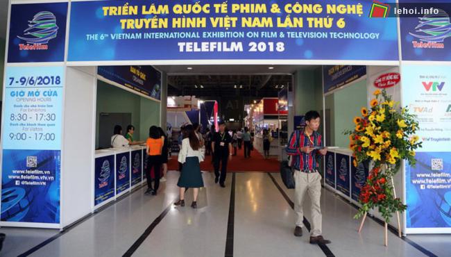 Triển lãm quốc tế Phim và Công nghệ truyền hình Việt Nam - Telefilm 2018