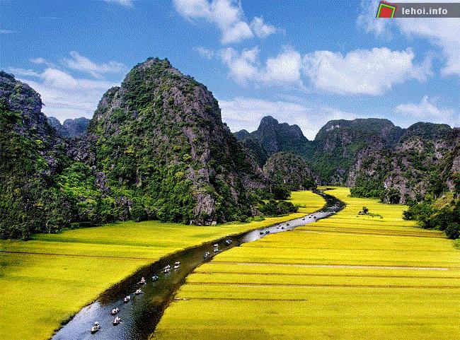 Tuần du lịch Ninh Bình năm 2018 với chủ để Sắc vàng Tam Cốc - Tràng An
