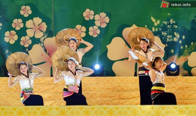 Chương trình biểu diễn nghệ thuật truyền thống trong đêm khai mạc lễ hội hoa Ban