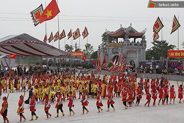 Lễ hội đền A Sào năm 2016