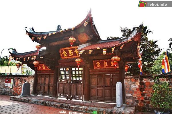 Chùa Kim Liên ngôi chùa cổ ở Nghi Tàm