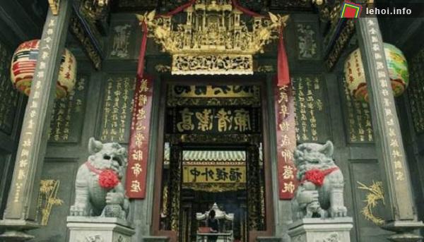 Kiến trúc chùa Ông mang đậm văn hóa người Hoa