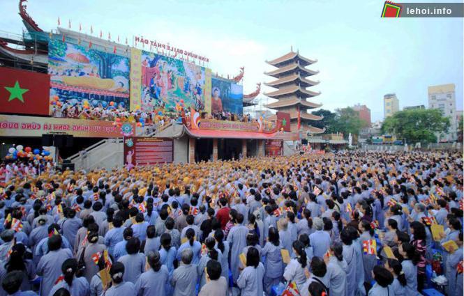 Đại lễ Phật đản ở TP Hồ Chí Minh