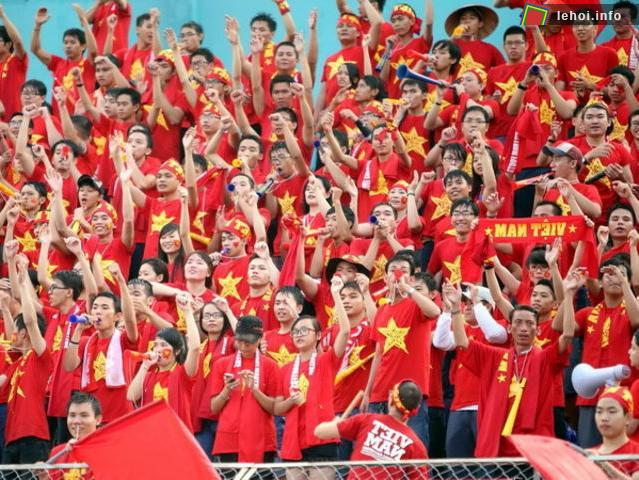 Khán giả Việt Nam luôn cổ vũ hết tại Đại hội thể thao Đông Nam Á
