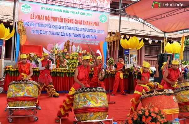 Lễ hội truyền thống chùa Thanh Mai diễn ra trang trọng