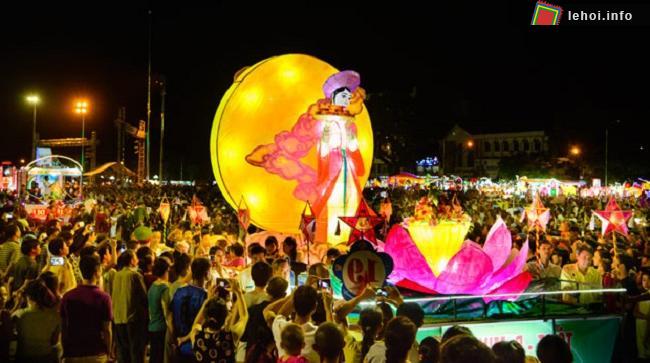 Điểm nổi bật của lễ hội Thành Tuyên 2018 là chương trình vui Tết Trung thu