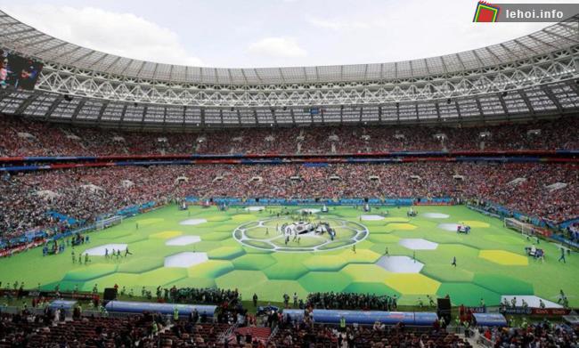 Lễ khai mạc giải vô địch bóng đá thế giới World Cup đầy sắc màu