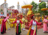 Ảnh Lễ hội đền Chúa xã Cổ Nhuế tại Hà Nội