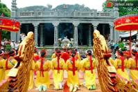 Ảnh Lễ hội đền Thái Vi tại Ninh Bình