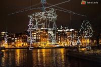 Ảnh Lễ hội Ánh sáng tại thành phố Amsterdam ở Hà Lan