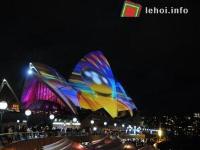 Ảnh Lễ hội ánh sáng lớn nhất Nam Bán cầu ở Australia