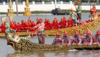 Ảnh Hoành tráng, lễ hội rước thuyền truyền thống tại Bangkok