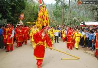 Ảnh Khai mạc lễ hội Gióng ở đền Sóc huyện Sóc Sơn