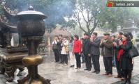 Ảnh Bộ VHTTDL kiểm tra công tác tổ chức lễ hội 2013 tại Bắc Ninh